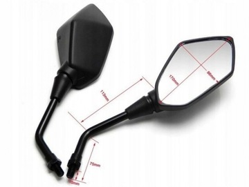 ЗЕРКАЛА KAWASAKI ER6 Z750 Z1000 Hornet XJ6 ПАРА