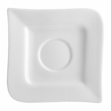 Spodek porcelanowy Fala 10,5x10,5 cm Ambition