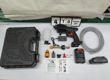 МАШИНА ВЫСОКОГО ДАВЛЕНИЯ АККУМУЛЯТОРНАЯ АВТОМОБИЛЬНАЯ ПАРОВАЯ ПИСТОЛЕТ