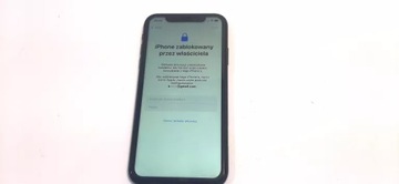 TELEFON IPHONE XR 100% BATERII / BLOKADA