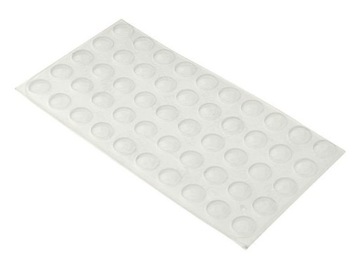ODBOJNIKI SAMOPRZYLEPNE SILIKONOWE 10x3mm 50szt