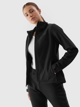 KURTKA DAMSKA SOFTSHELL PRZECIWDESZCZOWA SPORT 4F r. M