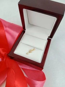 ZŁOTA ZAWIESZKA KLUCZ MIDAS 0,30G 585