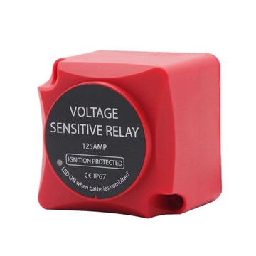 Dual Battery Isolator 12V 125A Sensitive Relay