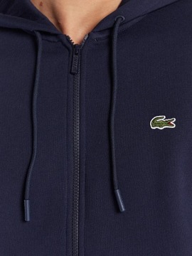 Lacoste Bluza Męska Kangaroo Pocket Blu Marine L