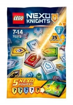 Klocki LEGO Rycerze Nexo Moce Nexo Fala 1 70372