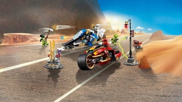 LEGO NINJAGO 70667 Мотоцикл Кая и скутер Зейна Лэша