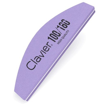 Clavier mini polerka łódka 100/180 fioletowa buffer półksiężyc