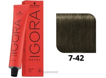 Schwarzkopf Igora Royal Farba do włosów 7-42