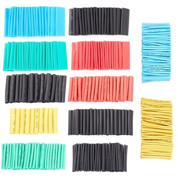 ТЕРМОУСАДОЧНАЯ ТРУБКА НАБОР ЦВЕТНЫХ ТРУБ 510 ШТ.