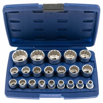 Klucze nasadowe nasadki Spline 12-kątne 8-36 1/2 nasadka