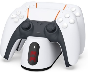 Ładowarka do Padów PS5 Podwójna Stacja Ładująca Dokująca PS5 LED RGB