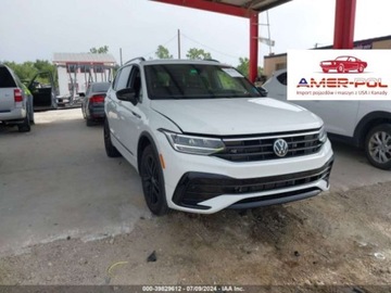 Volkswagen Tiguan II 2022 Volkswagen Tiguan 2022r, 2.0T, 4x4, R-Line 2.0 Benzyna 185KM