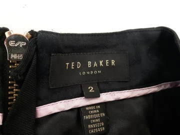 TED BAKER asymetryczna SPÓDNICA modna PASKI _ 36