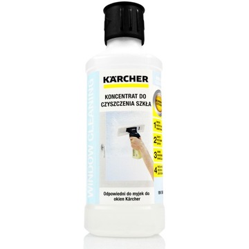 Płyn do mycia okien szyb bez smug Karcher RM 500 wydajny koncentrat 500ml