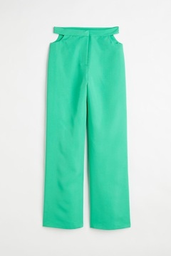 H&M modne spodnie z wycięciami TREND 38 M i123