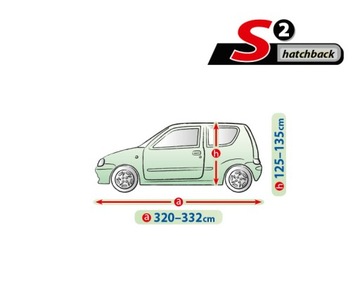 Чехол на автомобиль FIAT Cinquecento.