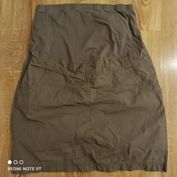 C&A SPÓDNICA CIĄŻOWA MATERNITY BRĄZOWA 38 M