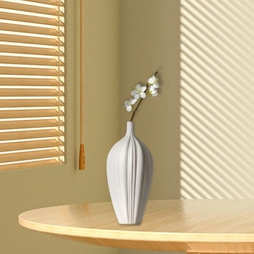 Ceramiczny wazon na kwiaty Dekoracja blatu do dekoracji stołu na końcu kominka 35x16cm