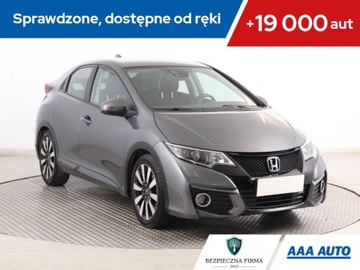 Honda Civic IX Hatchback 5d Facelifting 1.8 i-VTEC 142KM 2016 Honda Civic 1.8 i-VTEC, Salon Polska, Serwis ASO