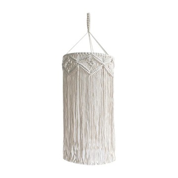 Boho wiszący klosz do lampy makrama dekoracyjny trwały
