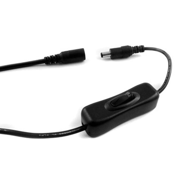 Светодиодный кабель включения/выключения Линейный разъем постоянного тока