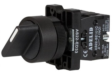 ADE WYŁĄCZNIK PIÓRKOWY 1-0-2 2NO POWRACAJĄCY AS22-ED53