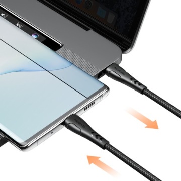 Mcdodo CA-7640 Кабель USB-C — USB-C, PD 60 Вт, 0,2 м (черный)