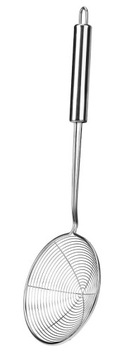 SZUMÓWKA 13 CM ŁYŻKA CEDZAKOWA SITKO DO PIEROGÓW