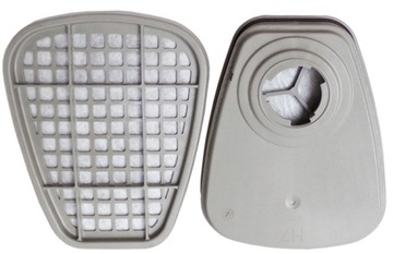 Угольный фильтр 3M Absorber 6051 для масок 3M 2 шт.