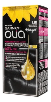 Garnier Olia Farba Do Włosów Czarny Szafir (1.10)