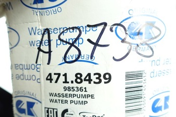 POMPA WODY IVECO DAILY II 2.5 2.8 5001849884 500300476 500300477 985361GK