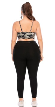 Установите леггинсы на верхние брюки в тренажерном зале плюс