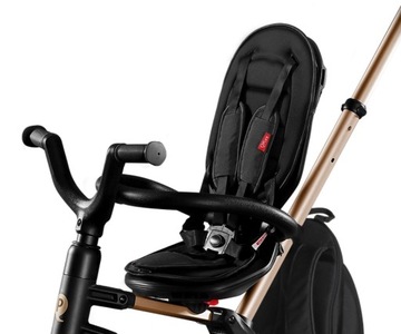 MILLY MALLY 4073 Qplay Nova+Rubber золотой трехколесный велосипед