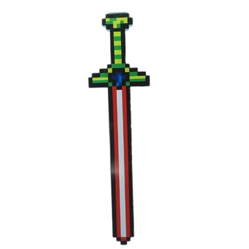 СВЕТОВОЙ САБ MINECRAFT ИЗ ИГРЫ ДЛИННЫЙ ЗВУК ПОДСВЕТКИ ГРАФИКА ЦВЕТНЫЕ СВЕТОДИОДЫ