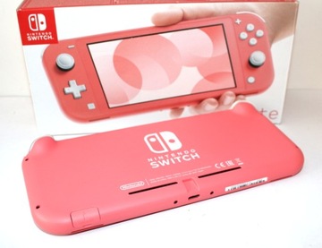 NINTENDO SWITCH LITE stan BDB ! + NOWA GRA !