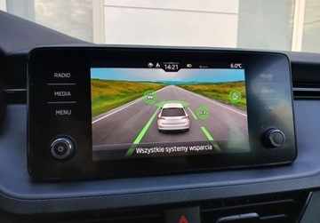 Skoda Scala Hatchback 1.5 TSI 150KM 2023 Skoda Scala Scala 1.5 TSI Ambition FV23 Salon PL 1 wl. Bezwypadkowy, zdjęcie 17