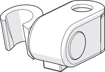 ORAS UCHWYT NATRYSKU SUWAK NA DRĄŻEK 18 MM