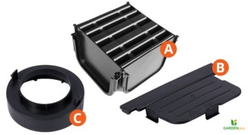 Линейный дренаж с ПП-решеткой A15 H=78 мм