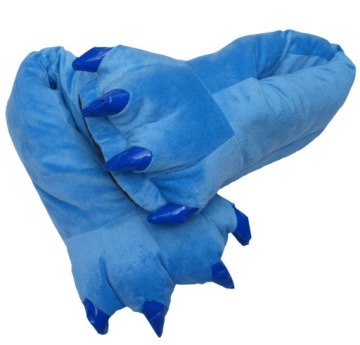 DOMOWE BUTY KAPCIE LACZKI ŁAPY STITCH PREZENT rozmiar 33-38 niebieski
