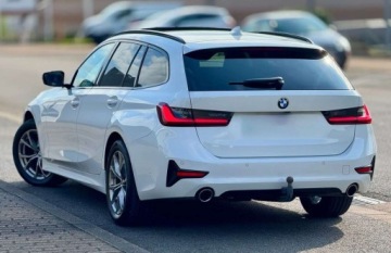 BMW Seria 3 G20-G21 Touring 2.0 320d 190KM 2022 BMW Seria 3 Bezwypadkowa Serwisowana 1-Wlasciciel M-HEV Ledy Panorama Asys, zdjęcie 4