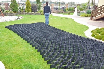 Георешетка Ячеистая сетка 7,5 см ДЛЯ СТАБИЛИЗАЦИИ 17,05 м2 для склонов СТОРОНЫ