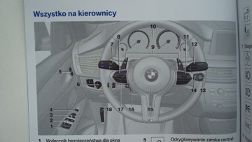 BMW X5 M F15 2013-2018 Руководство пользователя на польском языке BMW X6 M F16 2014-2019