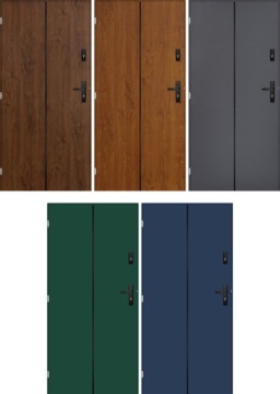 ВНЕШНИЕ ДВЕРИ ИЗ ПОЛЬСКОЙ ИНОКС STEJ1S ЧЕРНЫЕ 72MM 90