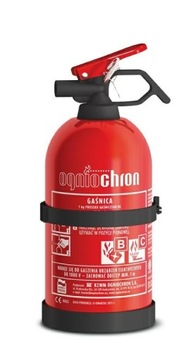 GAŚNICA PROSZKOWA SAMOCHODOWA 1kg z wieszakiem