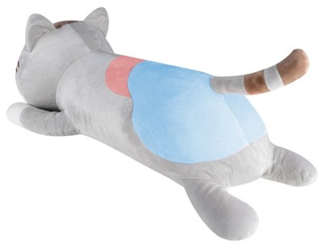 ПЛЮШЕВАЯ ПОДУШКА, МАСКОТ, КОШКА-ОБЪЯВКА, 70 см