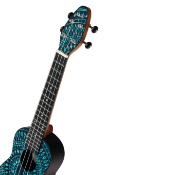 Ortega K2SS-BKC Keiki ABS сопрано укулеле с аксессуарами
