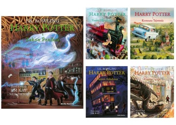5w1 Harry Potter Pakiet Ilustrowany J.K
