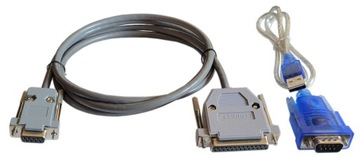 Нуль-модемный кабель передачи данных Amiga для ПК + USB-адаптер