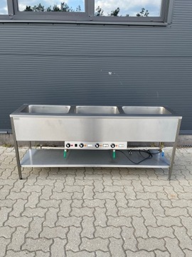BEMAR PODGRZEWACZ NA 3 1/1GN 180x45x80 GWAR.